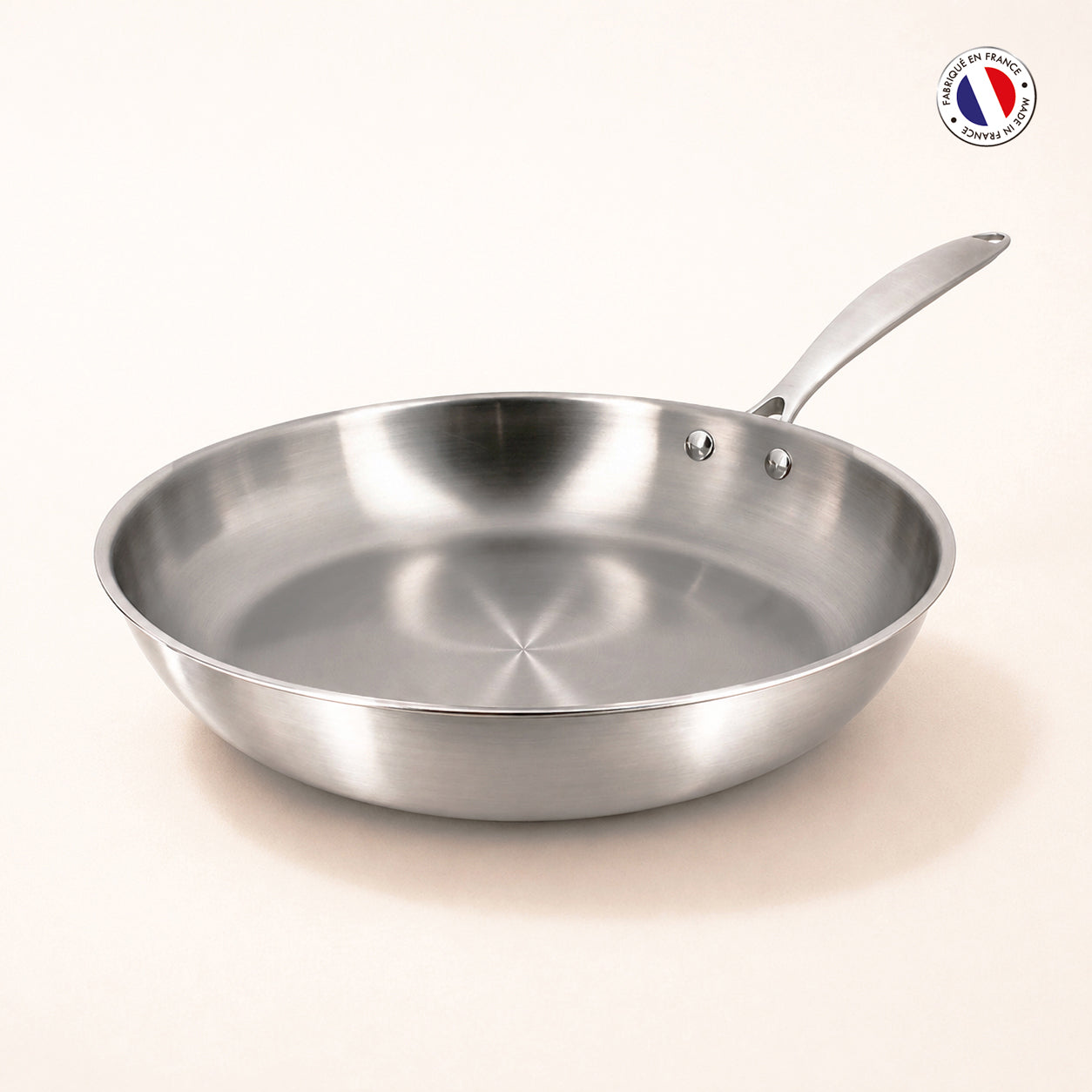 Poêle Triply en acier inoxydable triple couche 28 cm