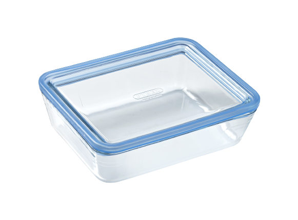 Zero Plastic - Boite de conservation rectangulaire 100% verre