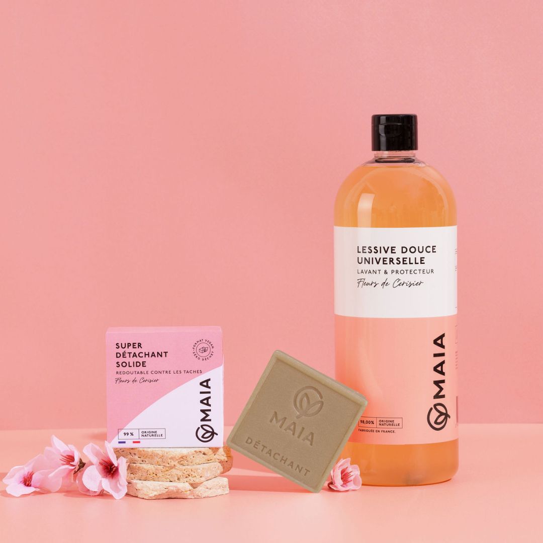 Duo Lessive et Savon détachant Fleurs de Cerisier