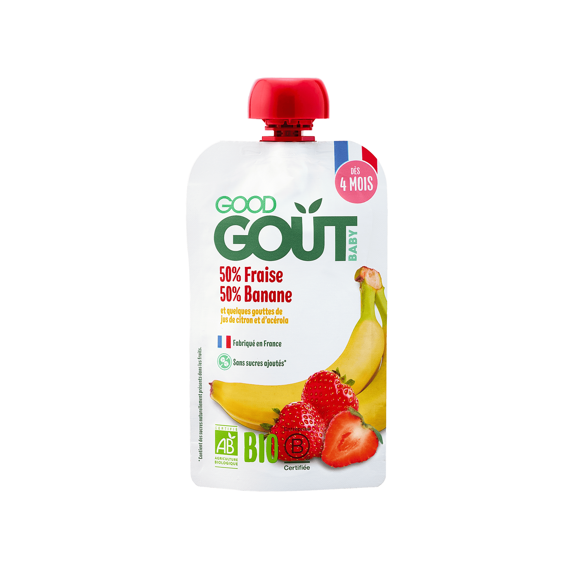 Lot de 10x Fraise Banane 120g