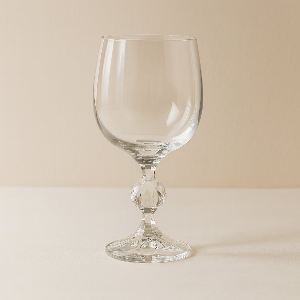 Lot de 3 verres à pied vin du rhin 16.5cl en cristallin