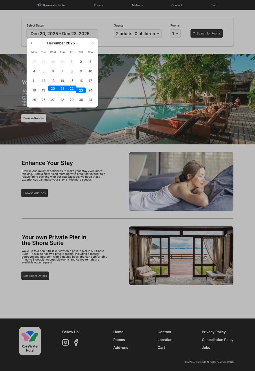 Screen design displayed in a mockup