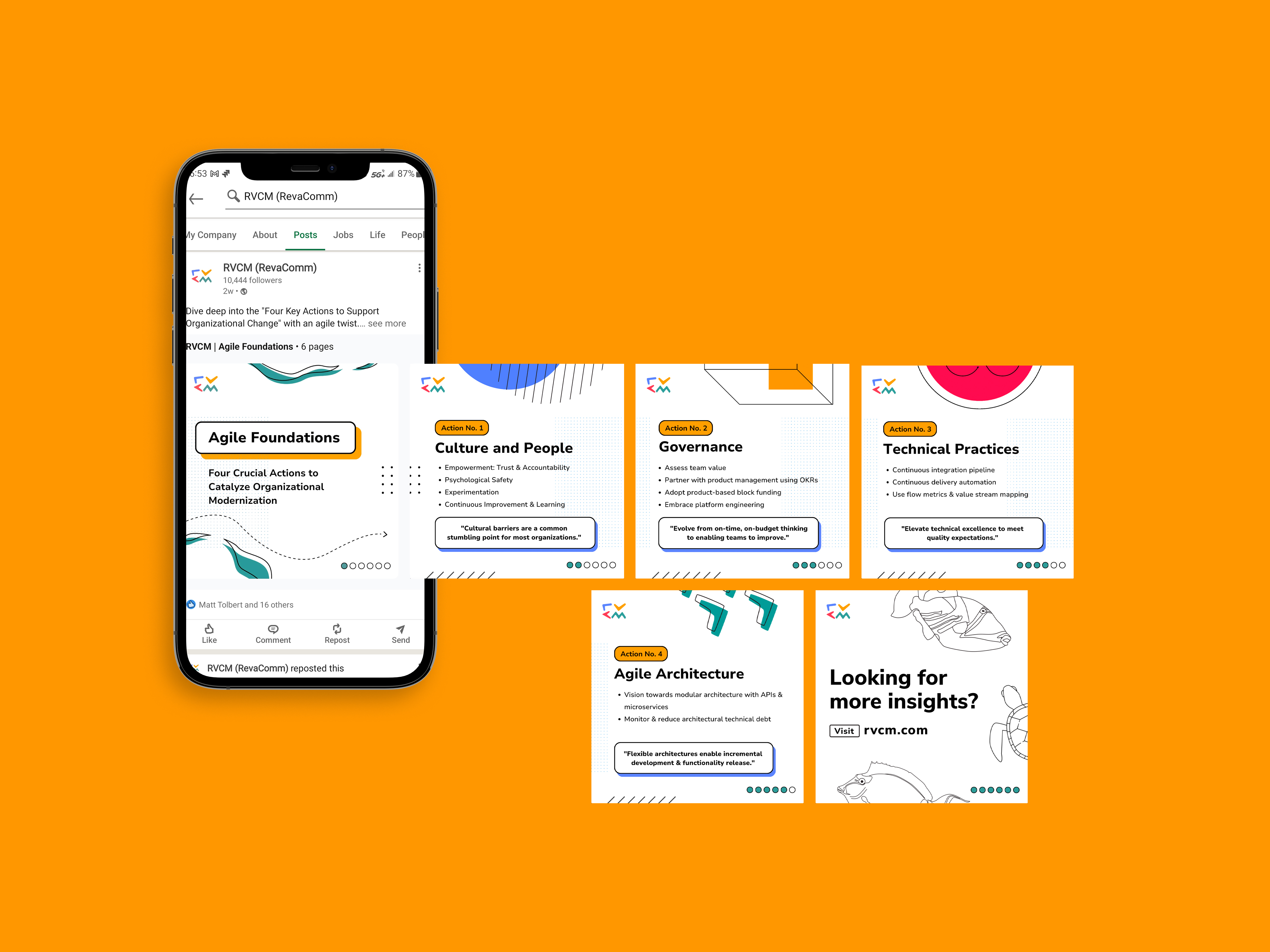 Screen design displayed in a mockup