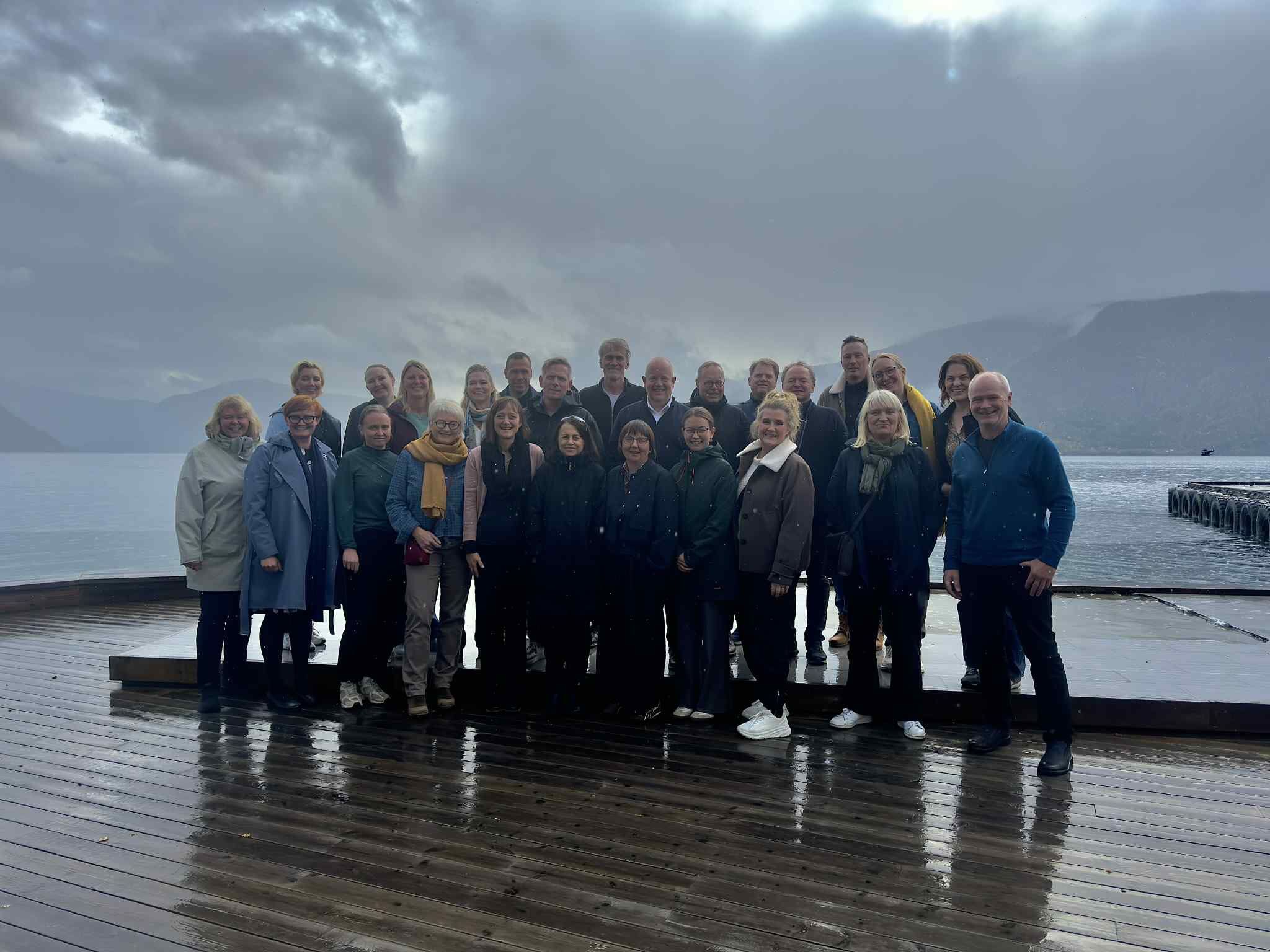 bilde av oppstilte deltakarar på workshop