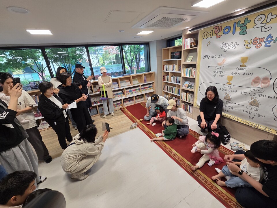힐스테이트인덕원역베르텍스는 5일 어린이날 행사를 개최했다. [사진=관리사무소]