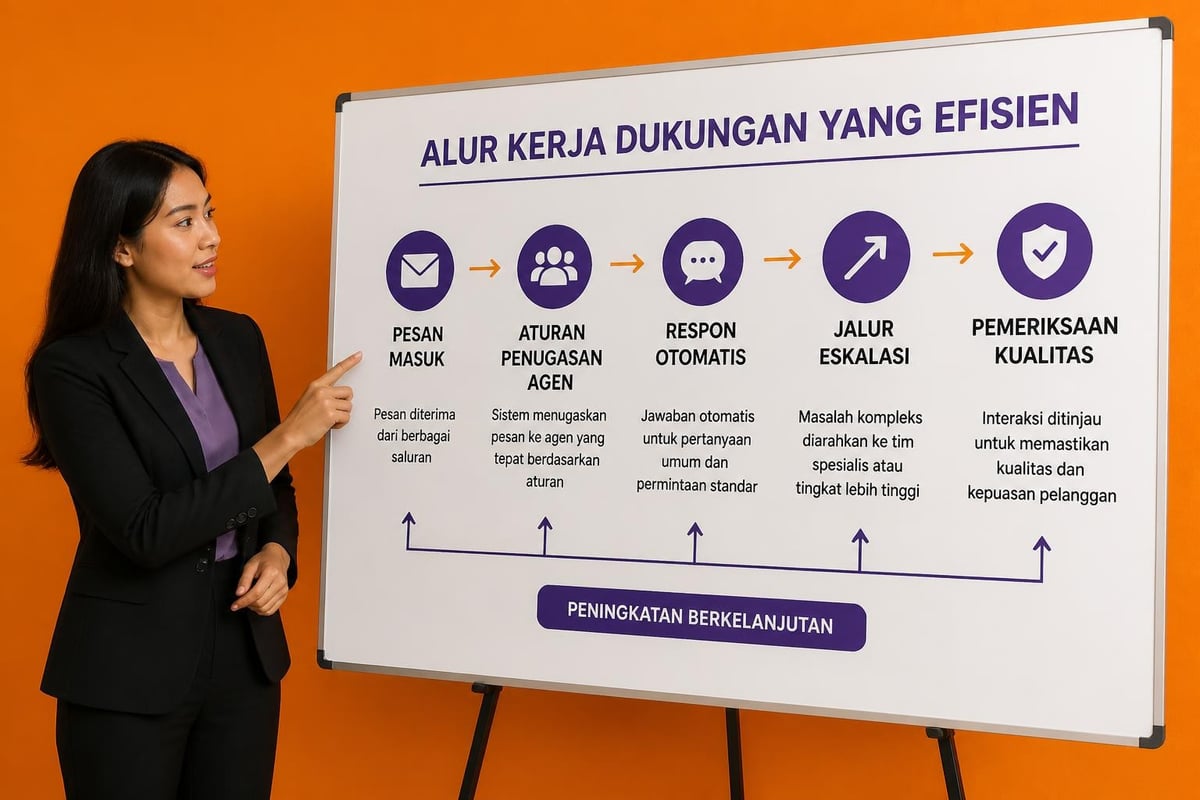 Customer support workflow optimization