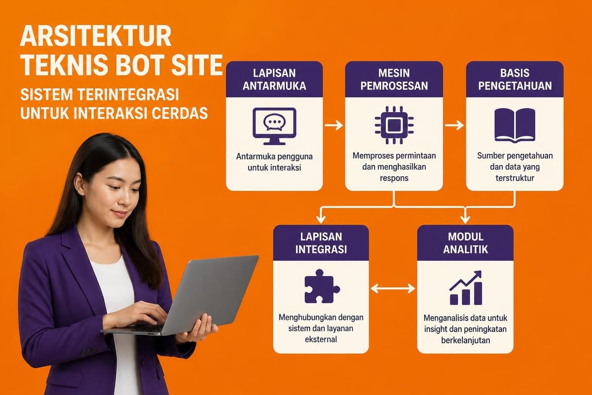Bot site architecture components