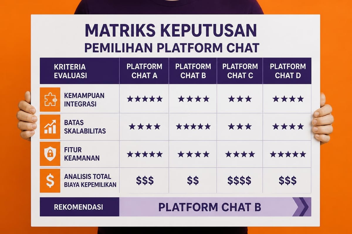 Evaluasi platform chat