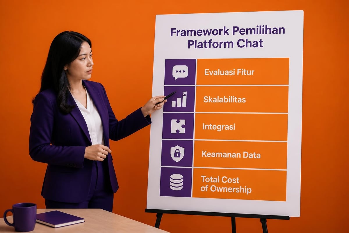 Chat platform selection framework