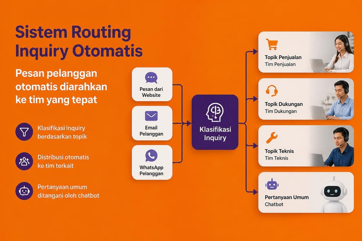 Business chat workflow automation