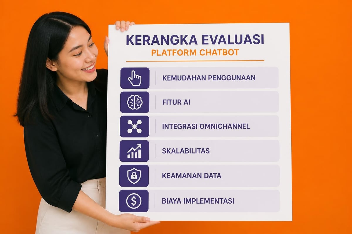 Kriteria evaluasi platform chatbot