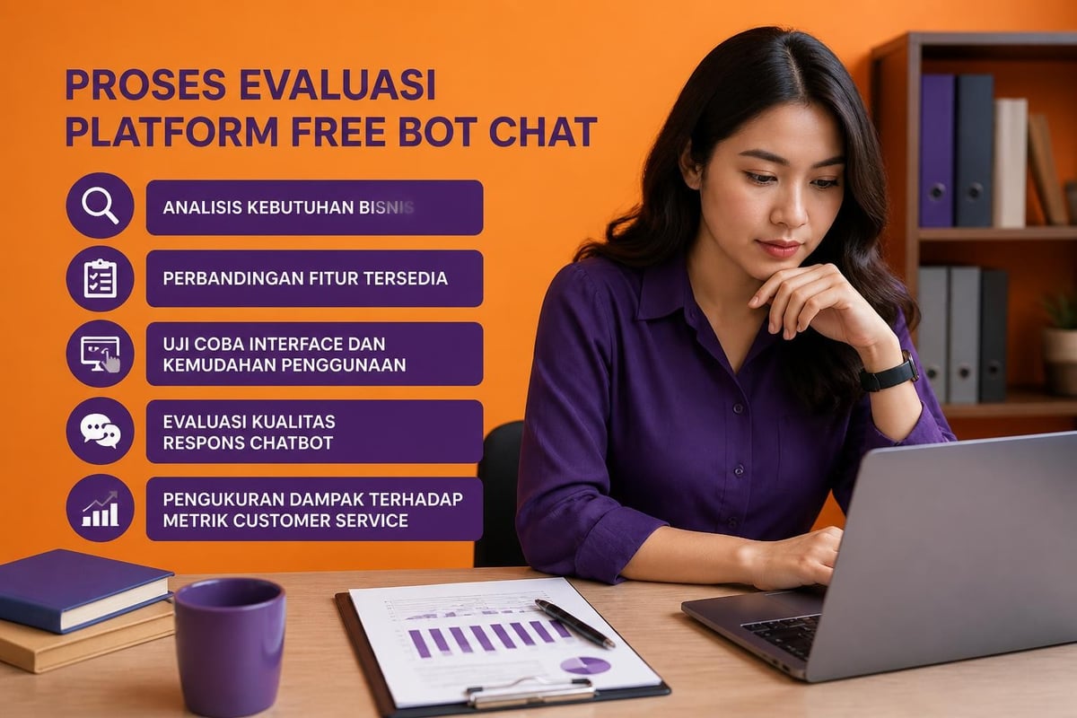 Kriteria evaluasi free bot chat