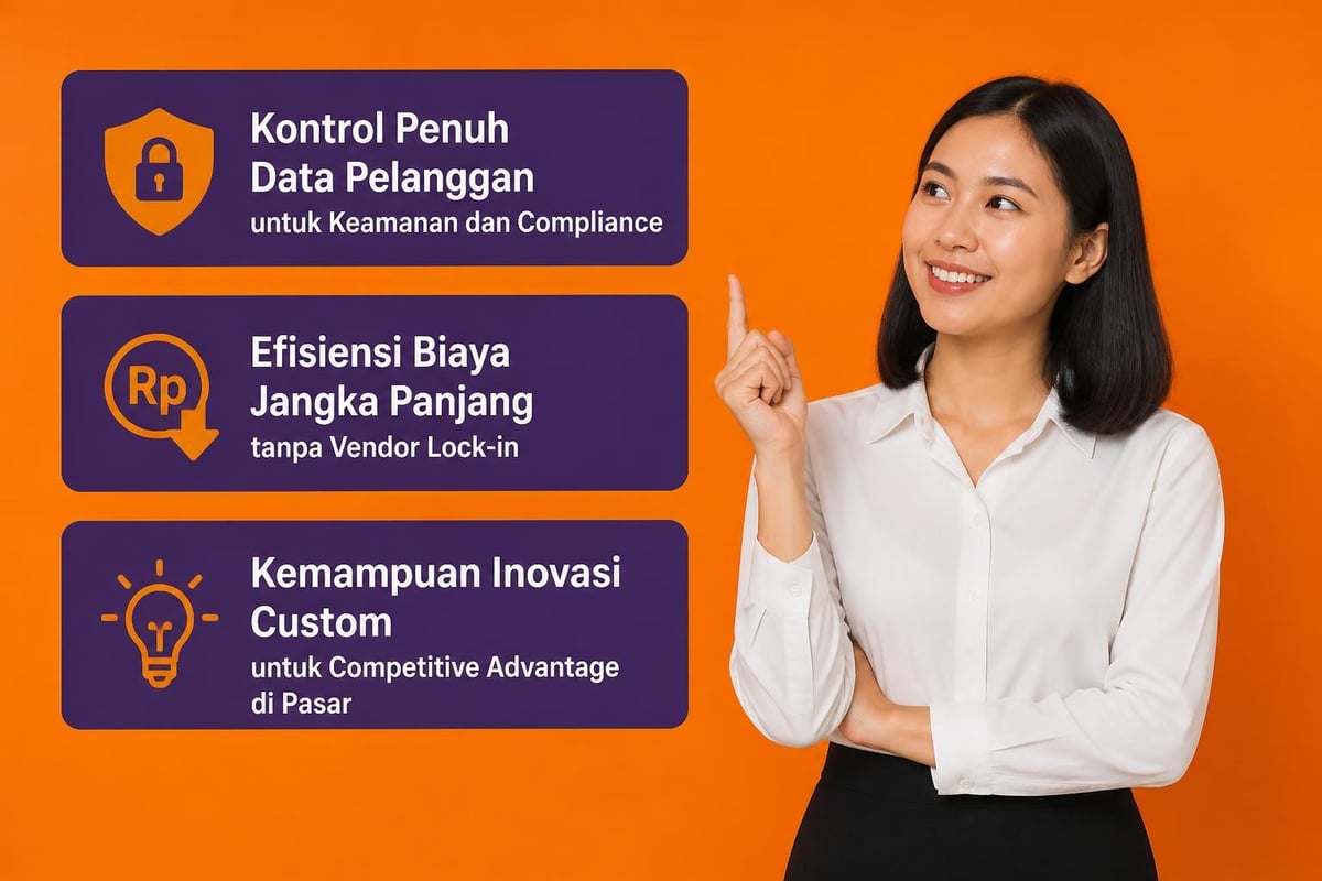Keuntungan strategis AI chat open