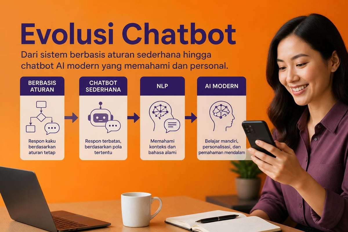 Evolusi teknologi chatbot