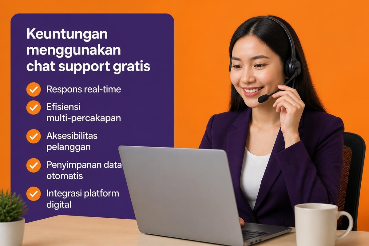 Manfaat chat support untuk bisnis