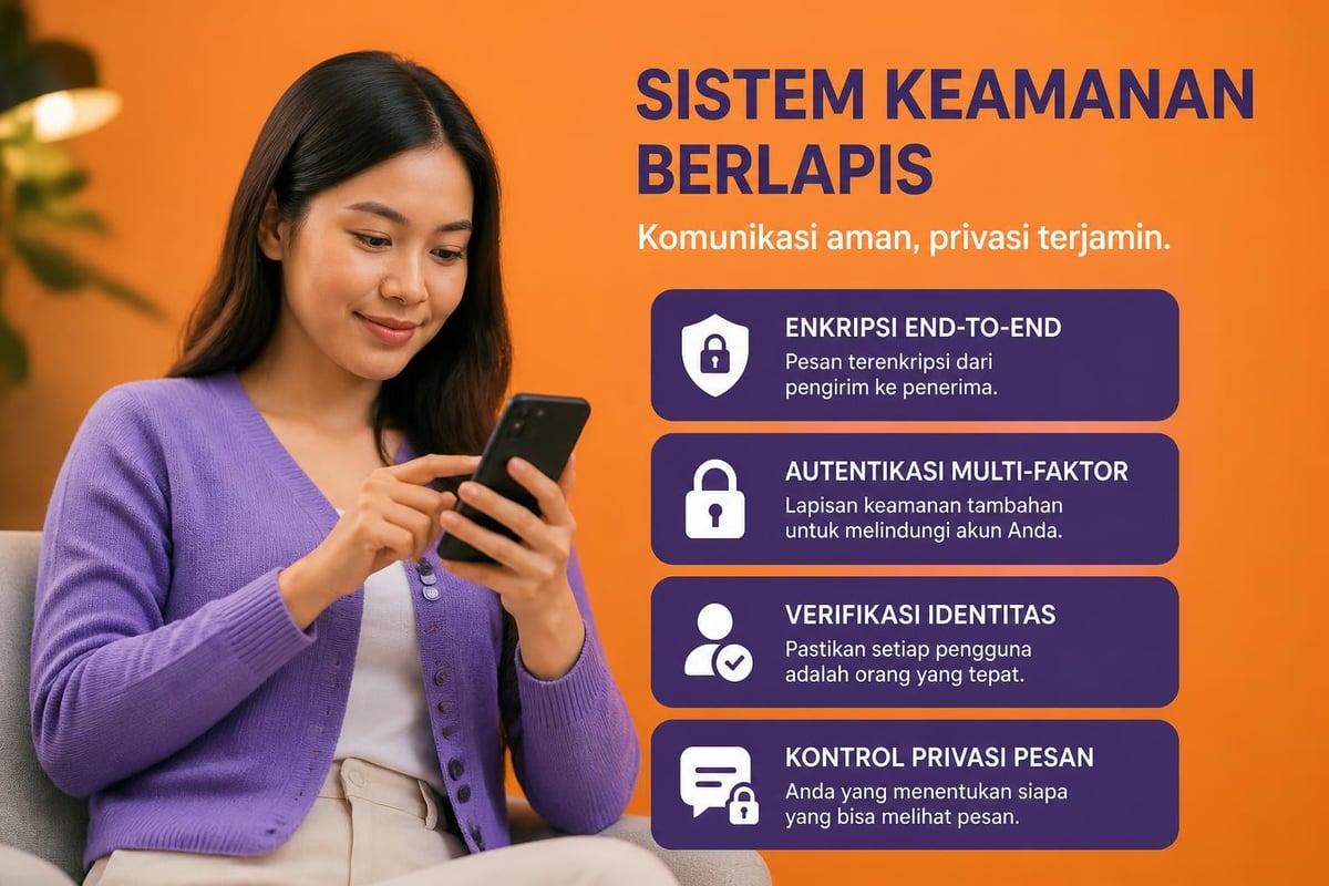 Keamanan messaging site