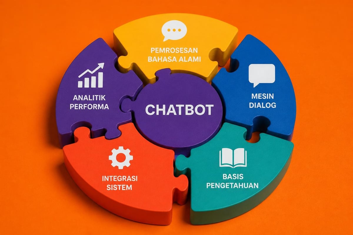 Komponen arsitektur software chatbot