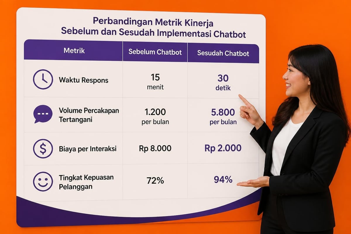 Dampak efisiensi software chatbot