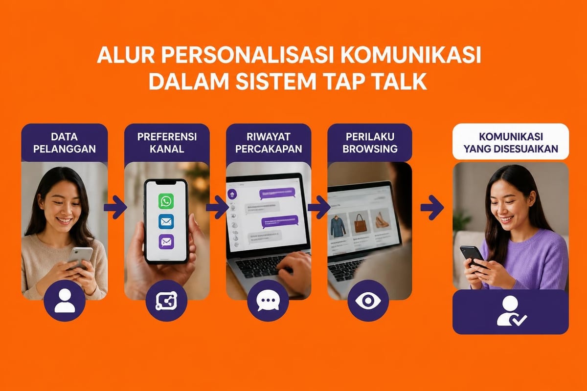 Personalisasi komunikasi pelanggan