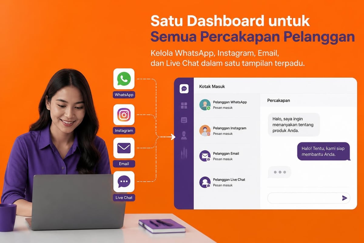 Konsep integrasi multi-kanal komunikasi