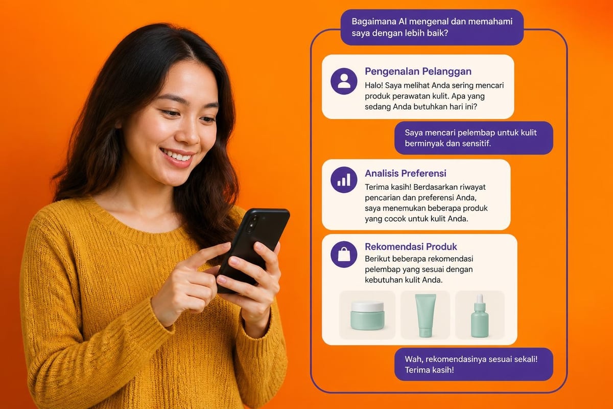 Personalisasi dalam AI percakapan