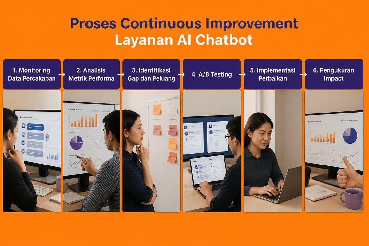 Siklus optimalisasi chatbot