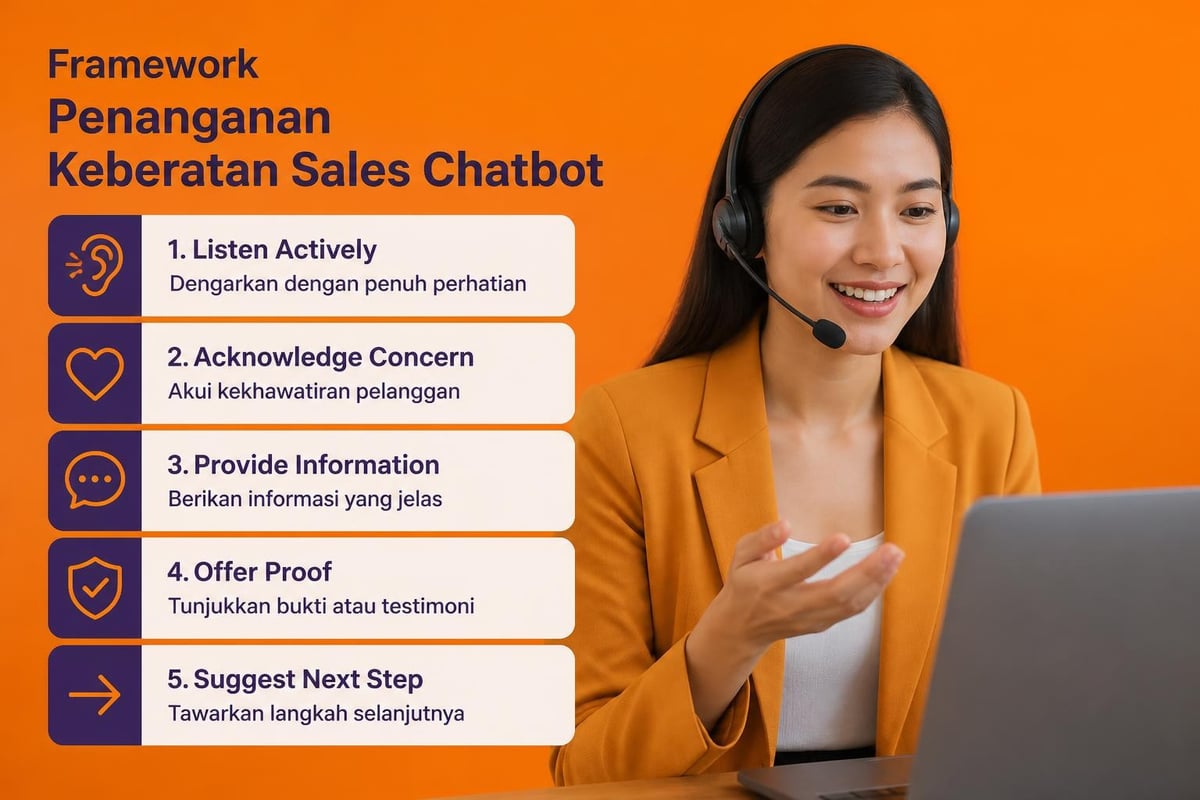 Strategi penanganan keberatan chatbot