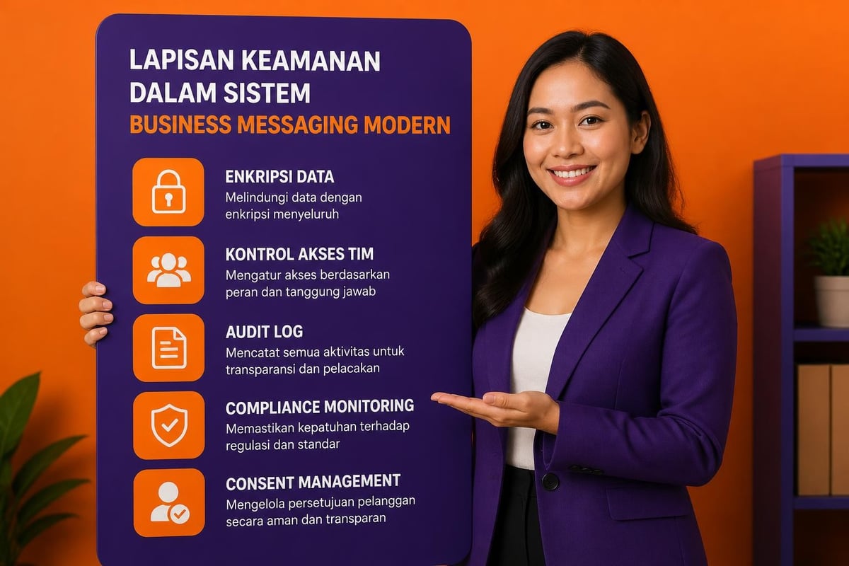 Framework keamanan business messaging