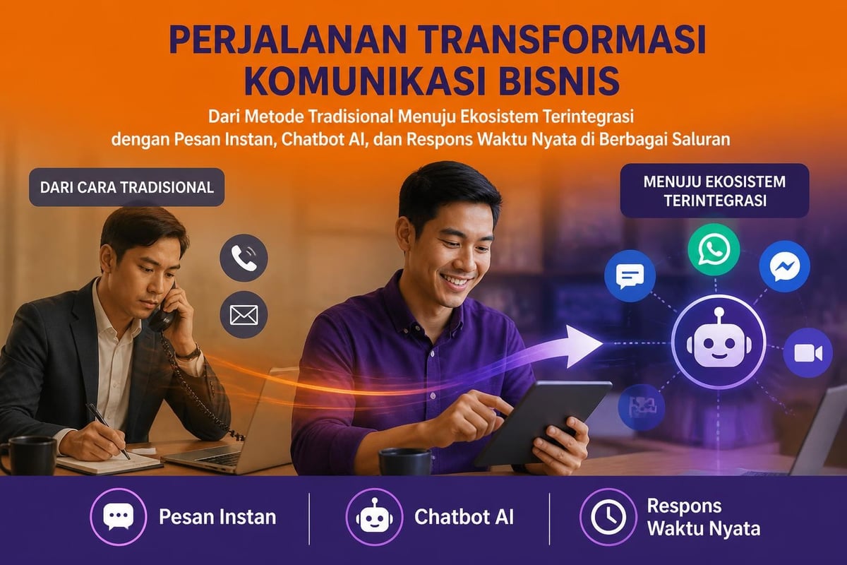 Evolusi komunikasi pelanggan dari tradisional ke omnichannel