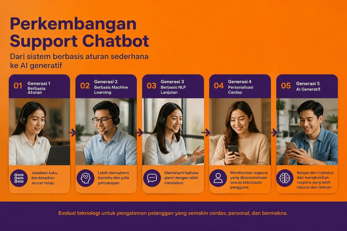 Evolusi teknologi chatbot