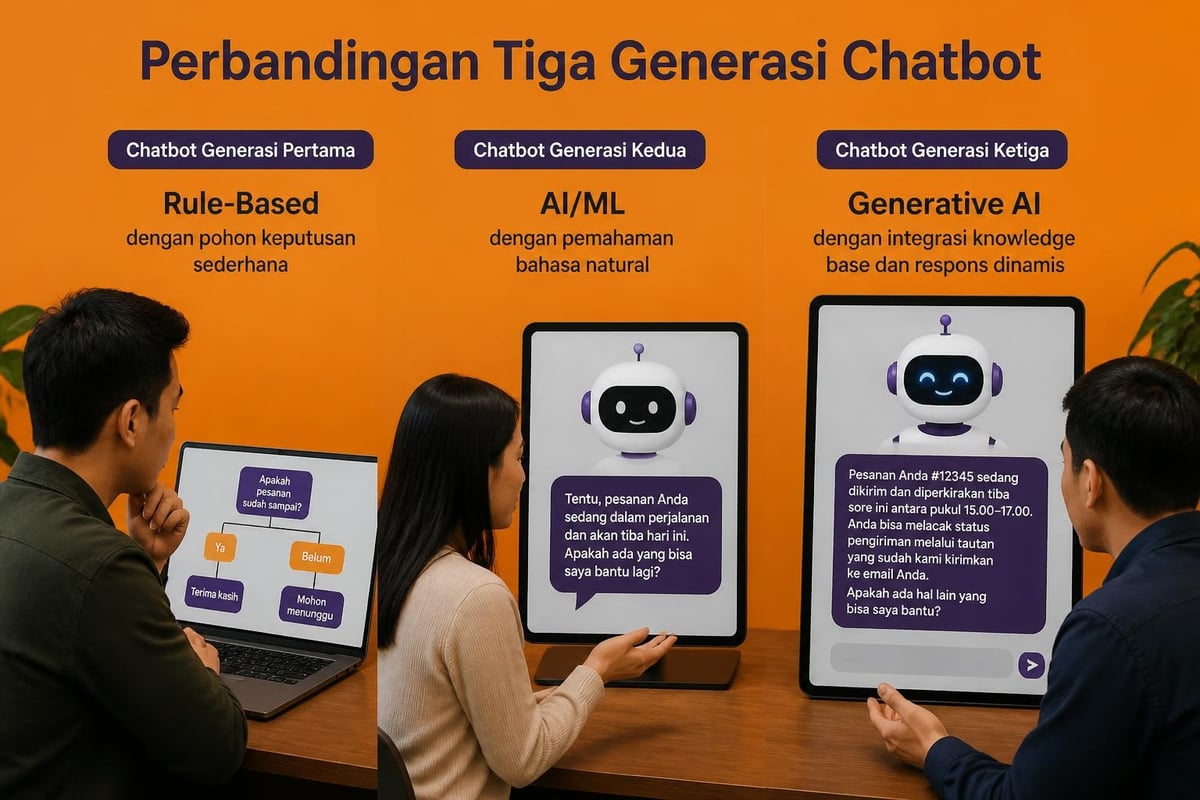 Evolusi teknologi chatbot