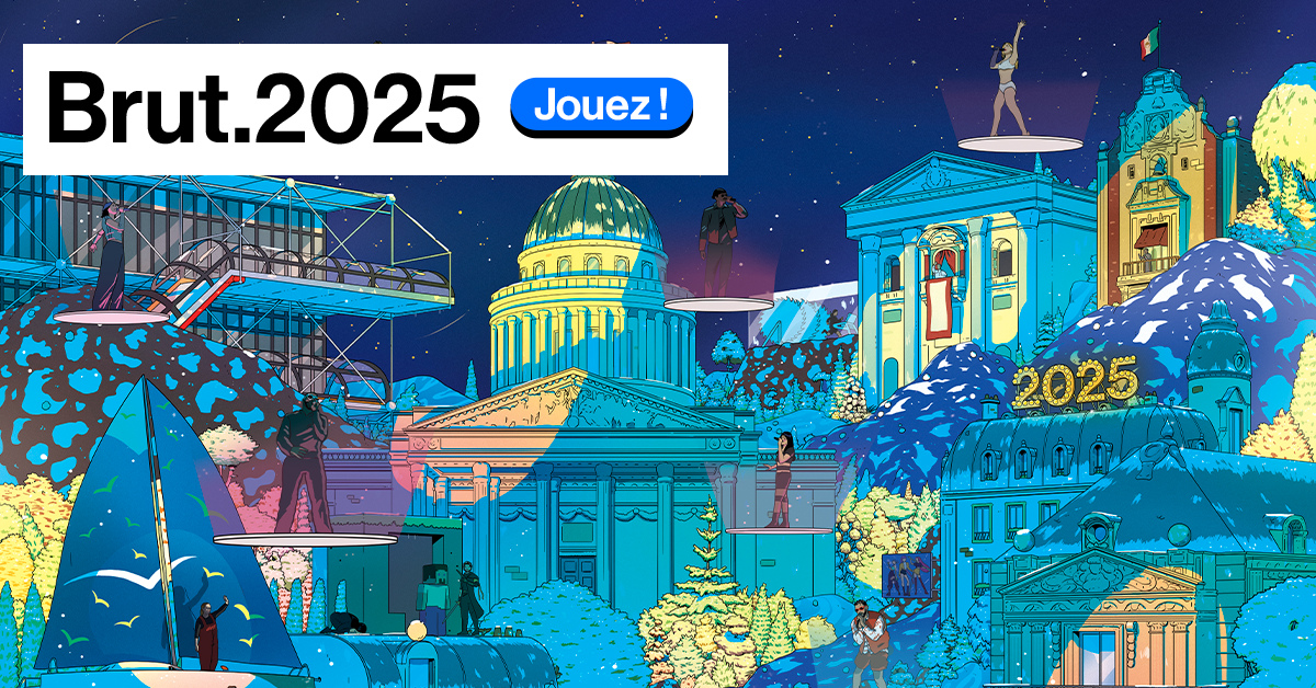 Brut.2025 : jouez au jeu de 2025 et tentez de remporter une affiche.
