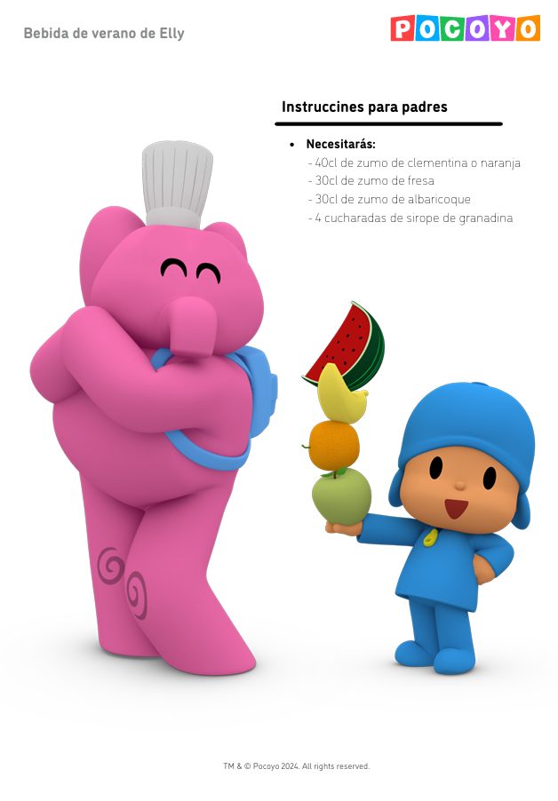Pocoyo Crea | Descarga Actividades DIY, Páginas para Colorear y Recetas