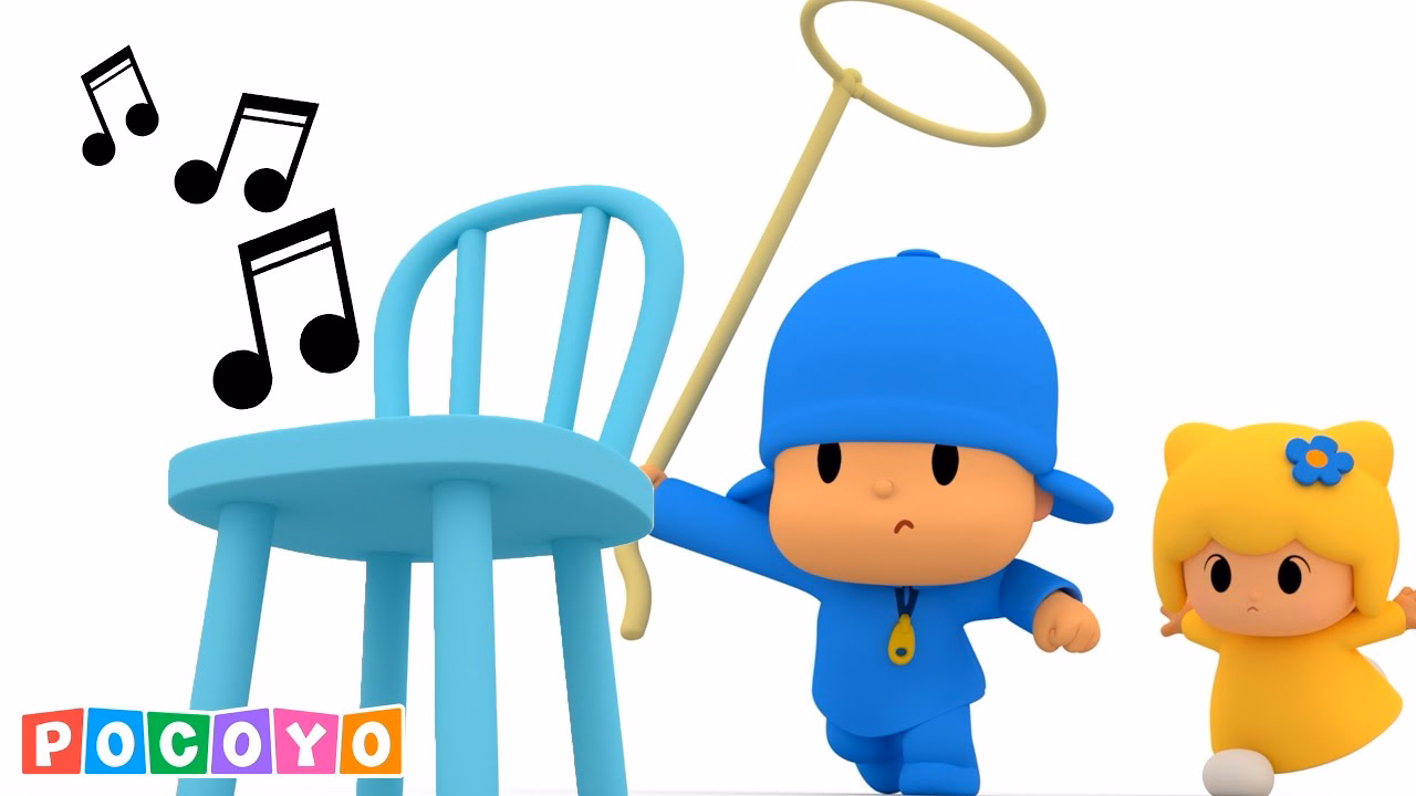 🪑 Let's play MUSICAL CHAIRS! 🎶 EPIC Games with Pocoyo! | Pocoyo English | Cartoons for Kids