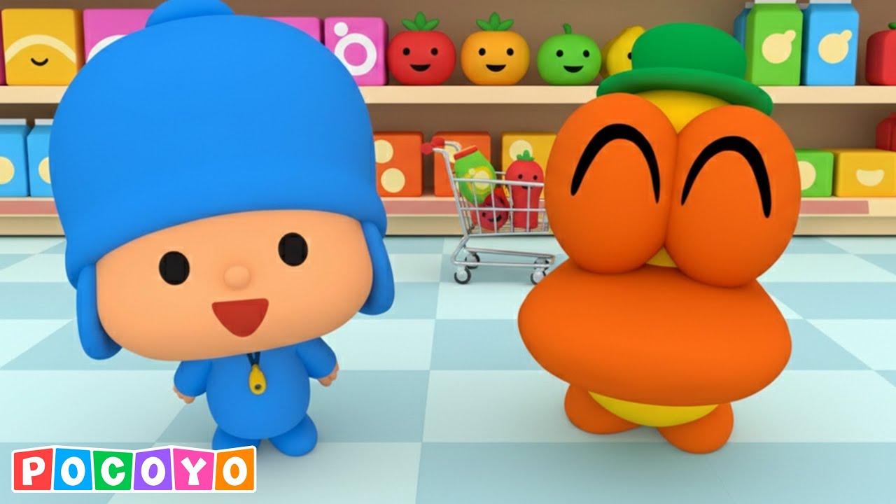 ¡La aventura del pequeño Pocoyo en el supermercado! 🛒 ¡Vamos al supermercado! | Pocoyo 🇪🇸 Español