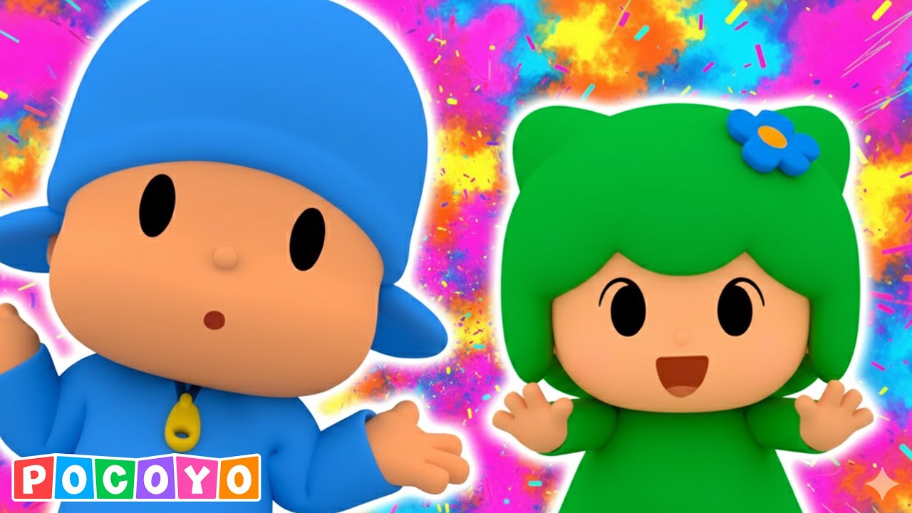 💚 ¡Bea y Pocoyo han cambiado de COLORES! 😱 ¡El caos de colores de Pocoyo! | Pocoyó 🇪🇸 Español