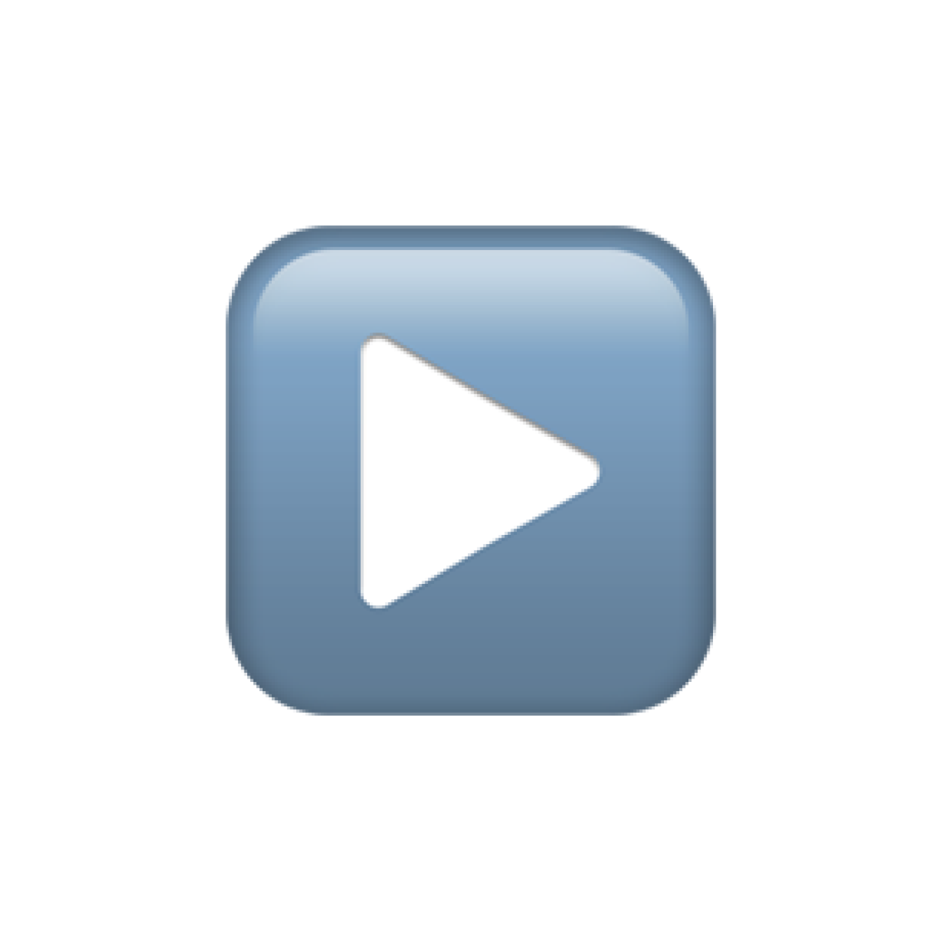 Play-Button-Symbol auf blauem Hintergrund als Icon für Produkt-Demovideos.