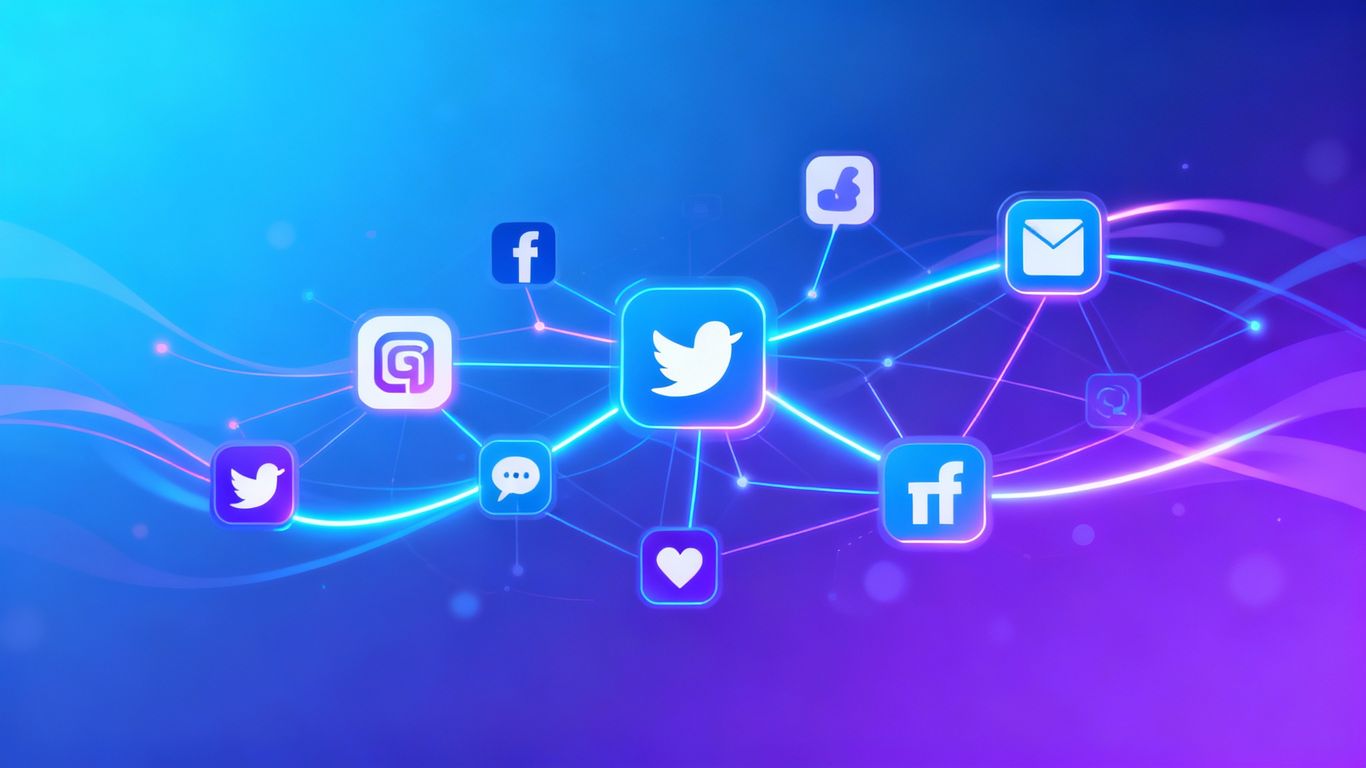 AI social media post generator tools interface