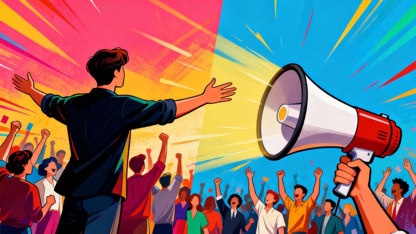 Inbound vs Outbound Marketing visual comparison