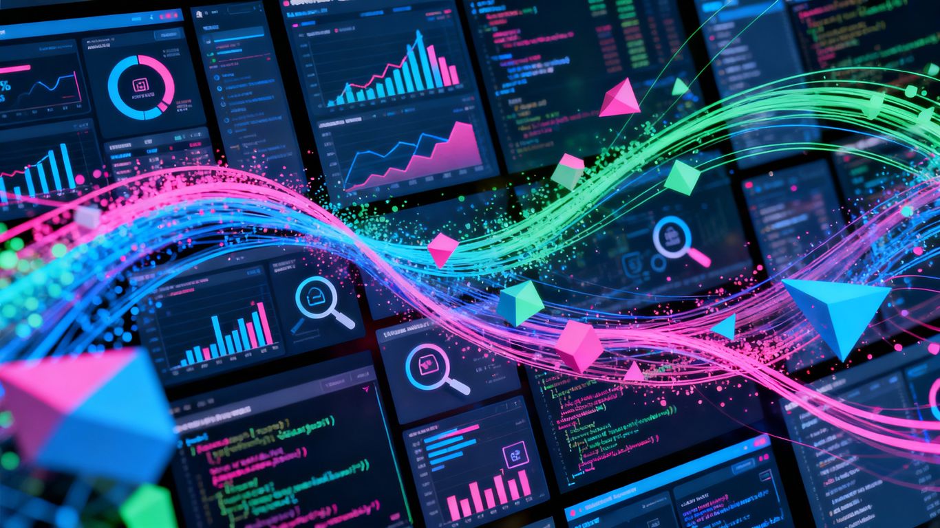 Web analytics tools and data visualization