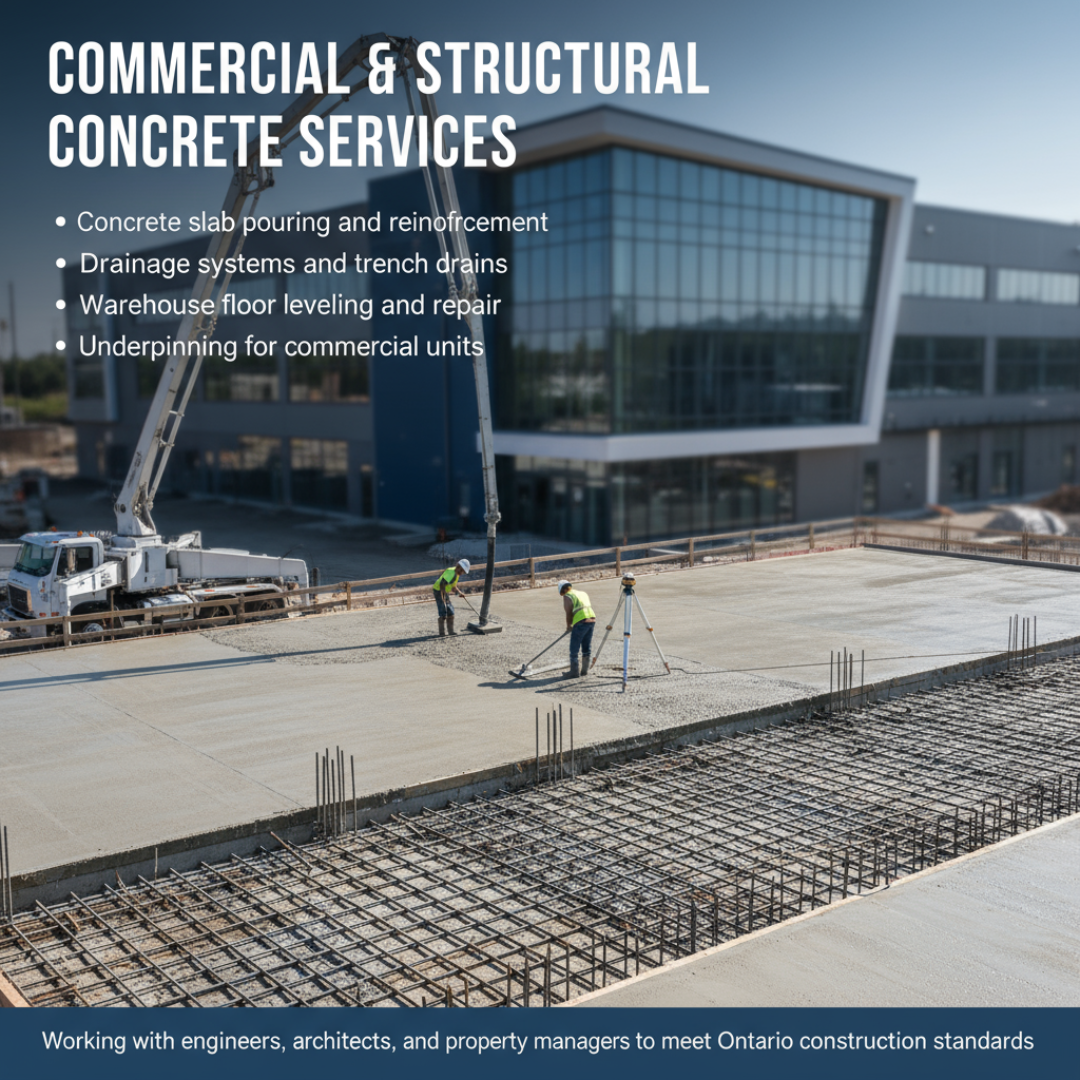 Commercial & Structural Concrete Services