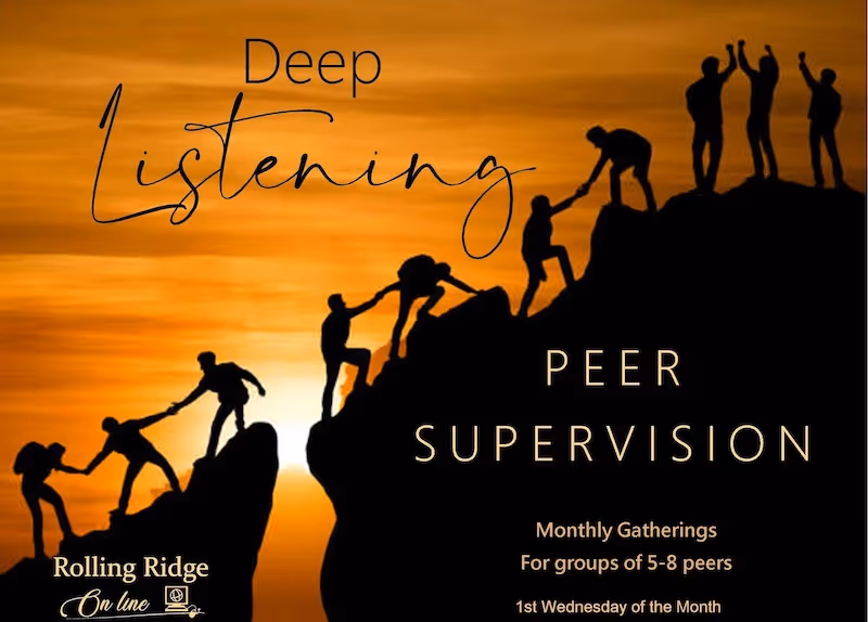Event image for Peer Supervision at Rolling Ridge