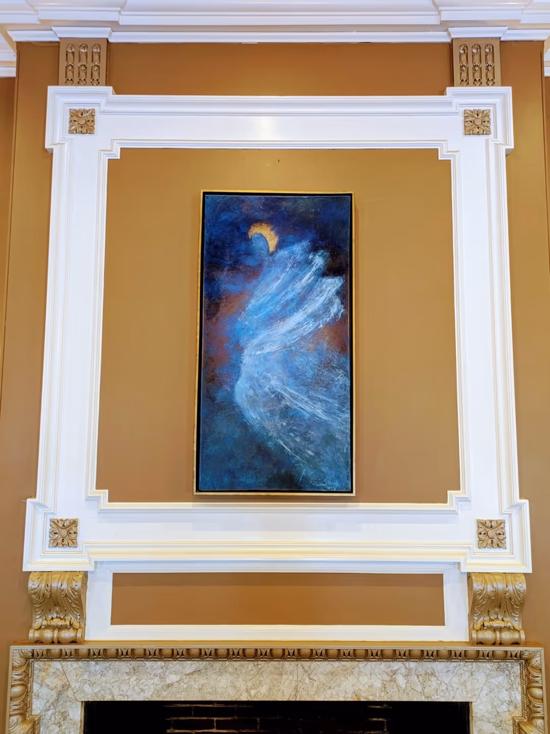 Rolling Ridge Tyson Hall blue angel painting