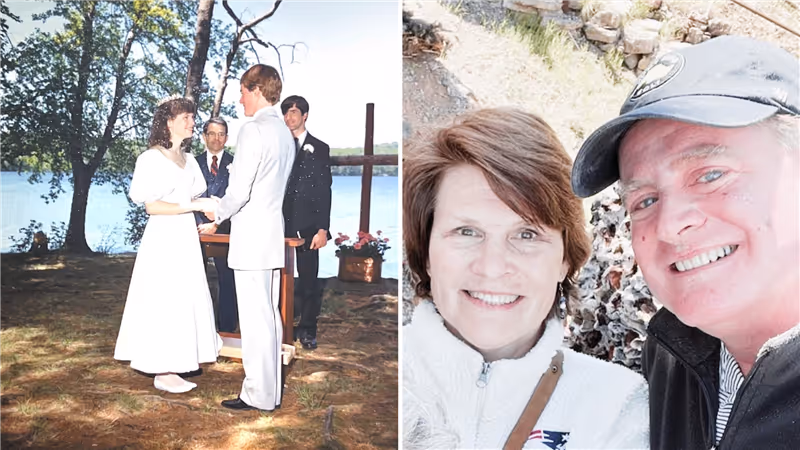 Bonnie and Kevin Spicer, Then and Now