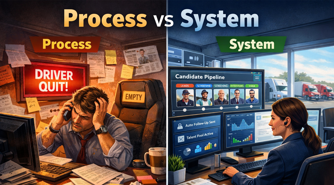 The Difference Between a Recruiting Process and a Recruiting System