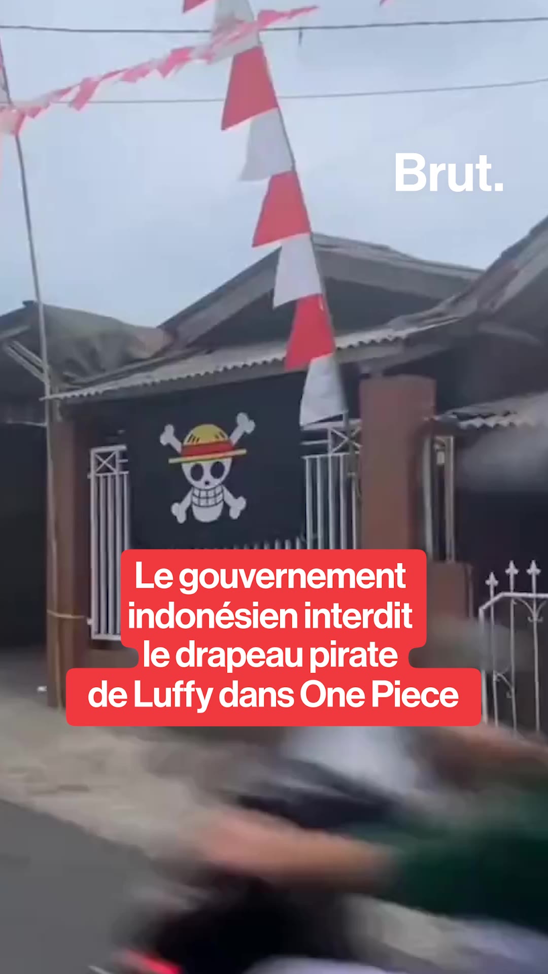 Le gouvernement indonésien interdit le drapeau pirate de Luffy dans One Piece.