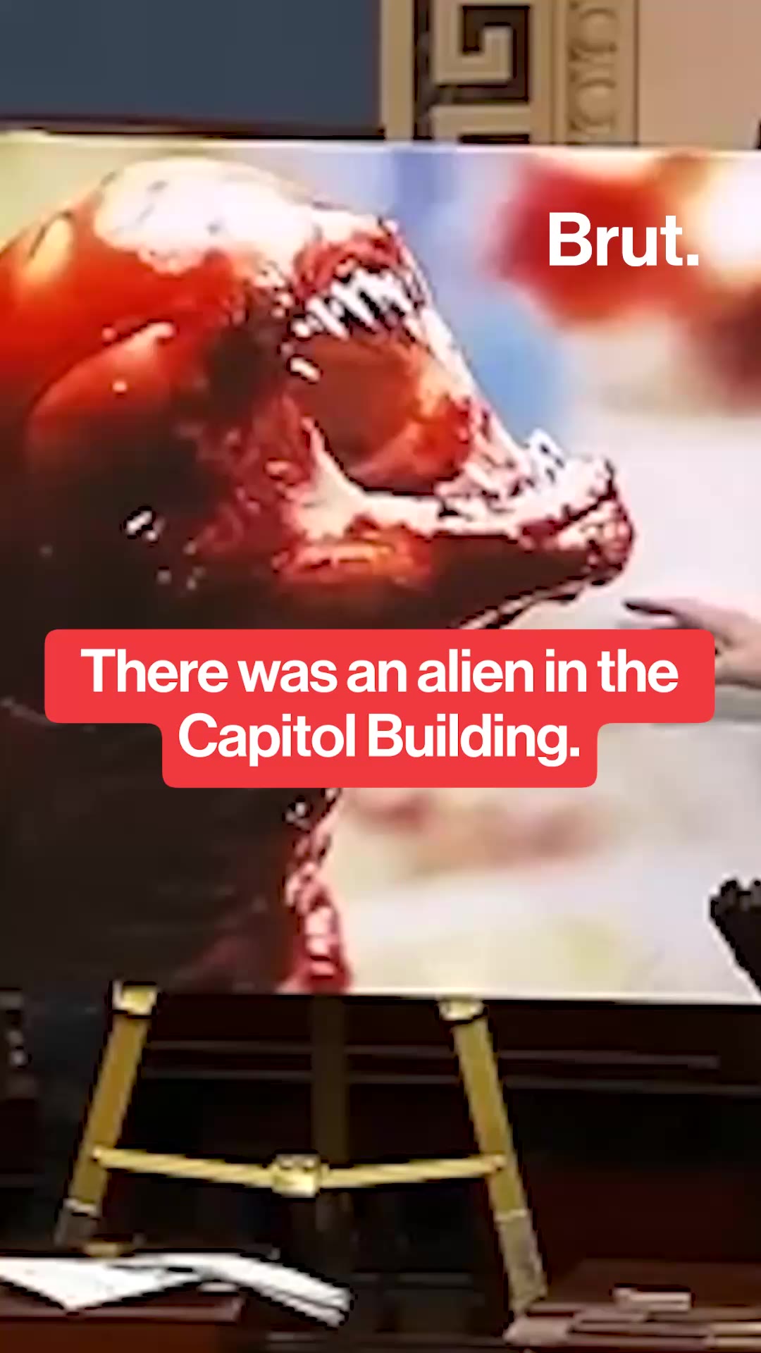 Why is there an alien in the Capitol? 