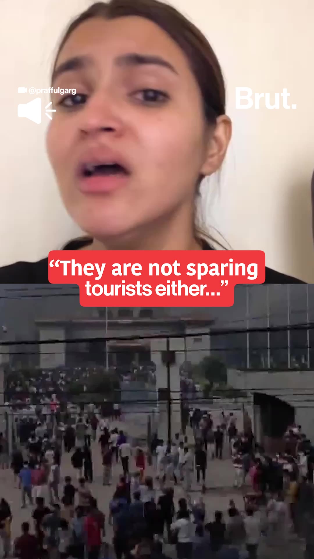 Indian woman's plea amid Nepal protests
