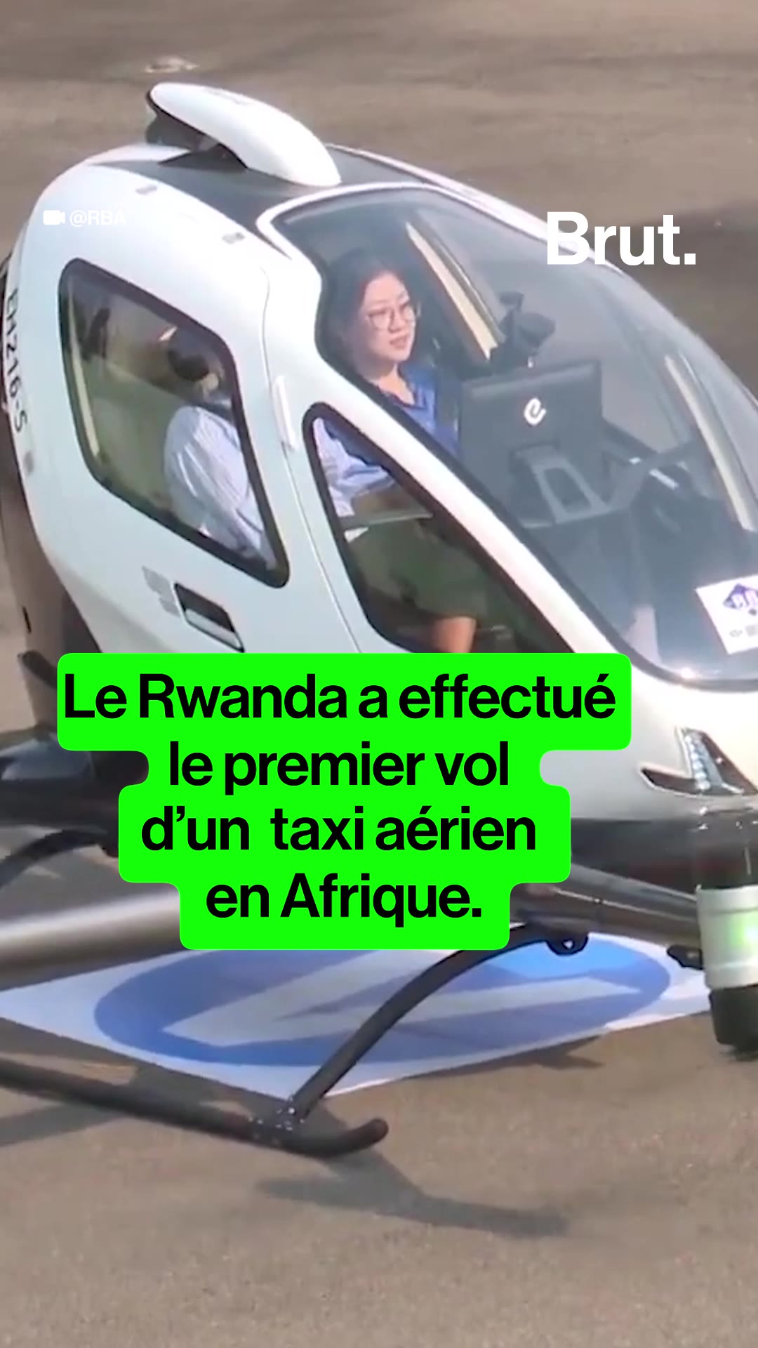 Bientôt des taxis volants au Rwanda ?
