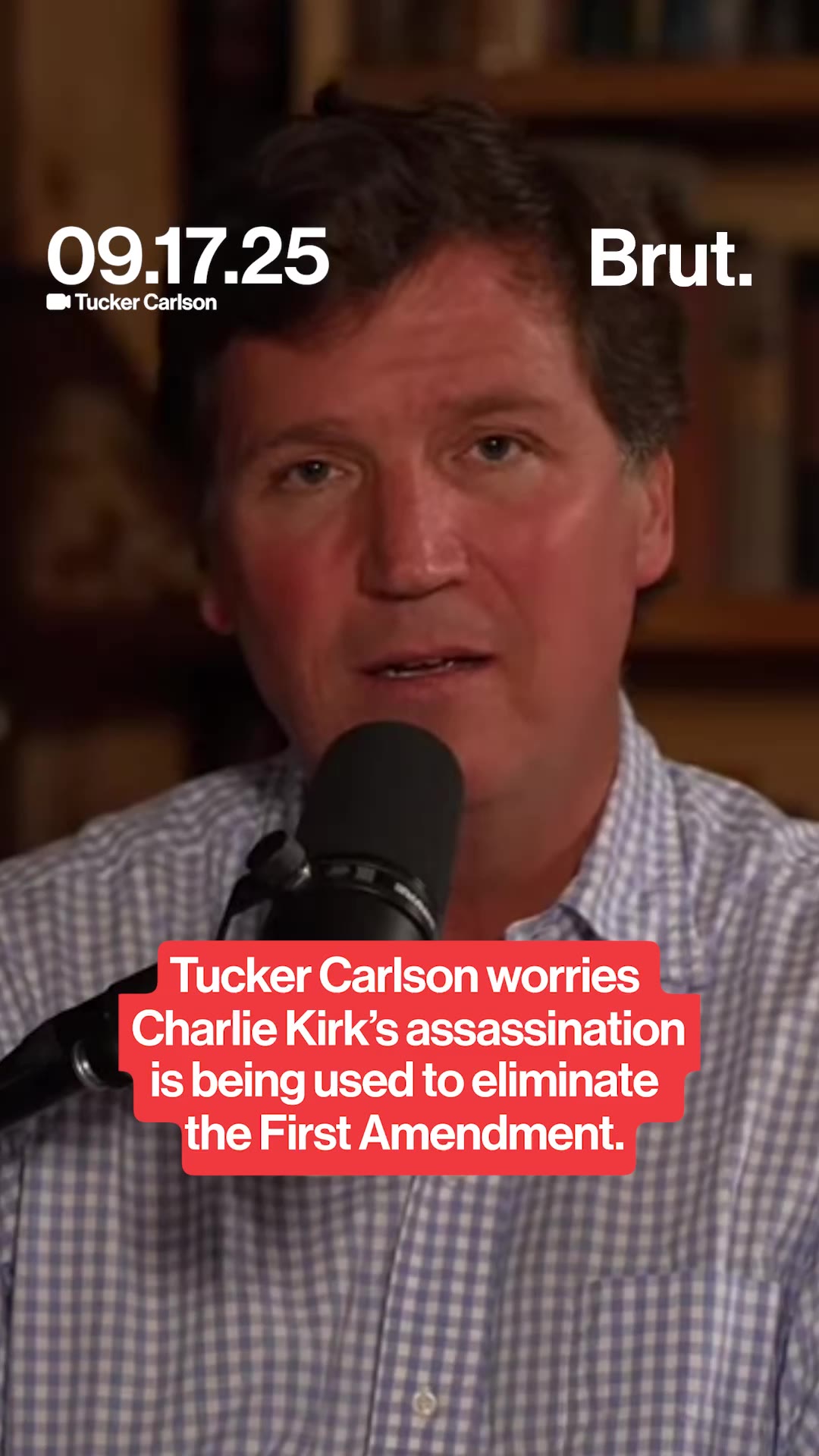 Tucker Carlson worries Trump is using Charlie Kirk’s death to eliminate 1st Amendment.